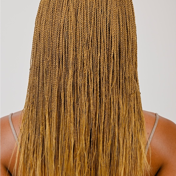 18-Inch Micro Million Twist Braided Wig - Light, Soft Braid Wigs for Black Women - Picture 2 of 5